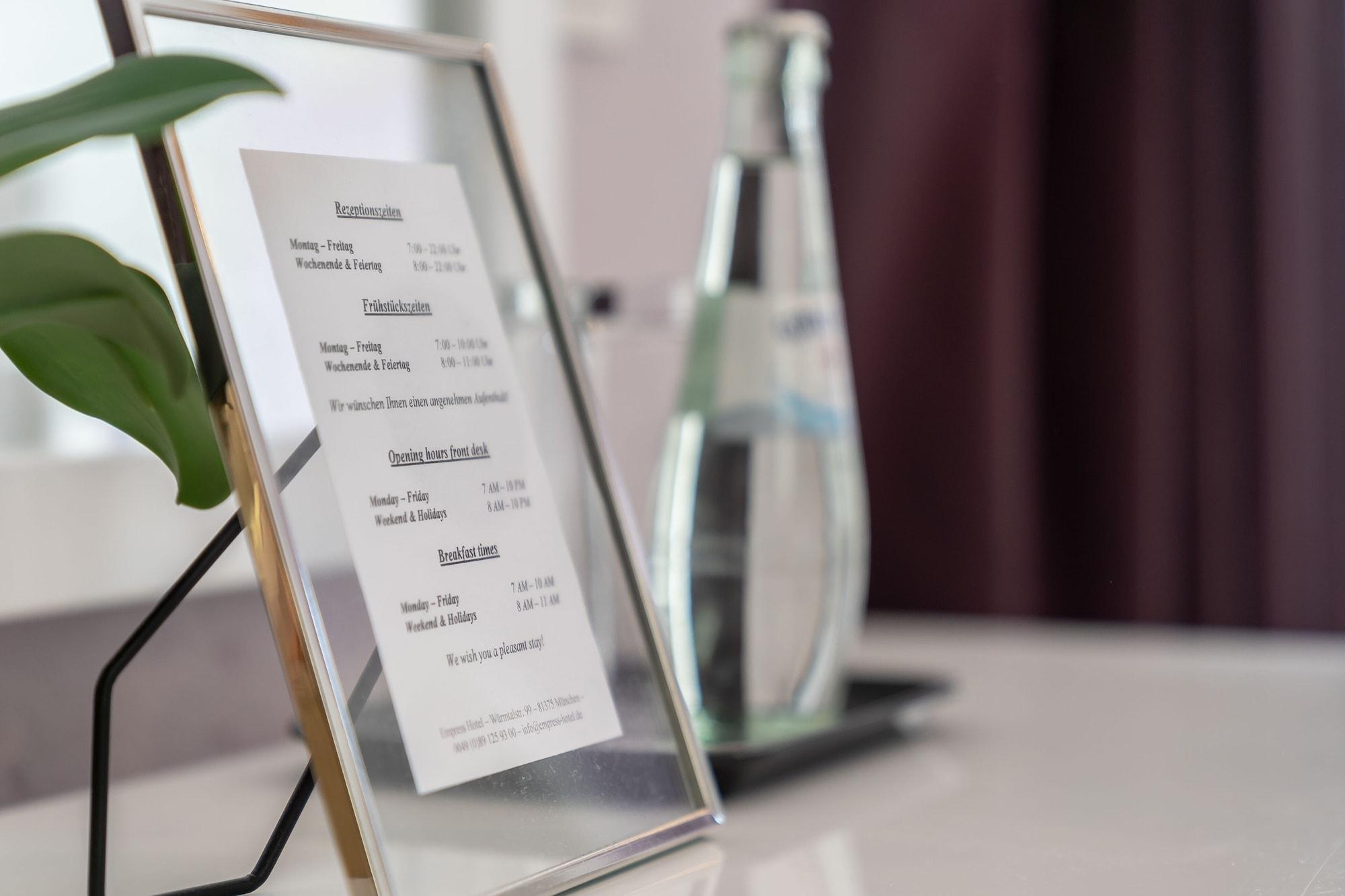 Empress Boutique Hotel München Eksteriør billede